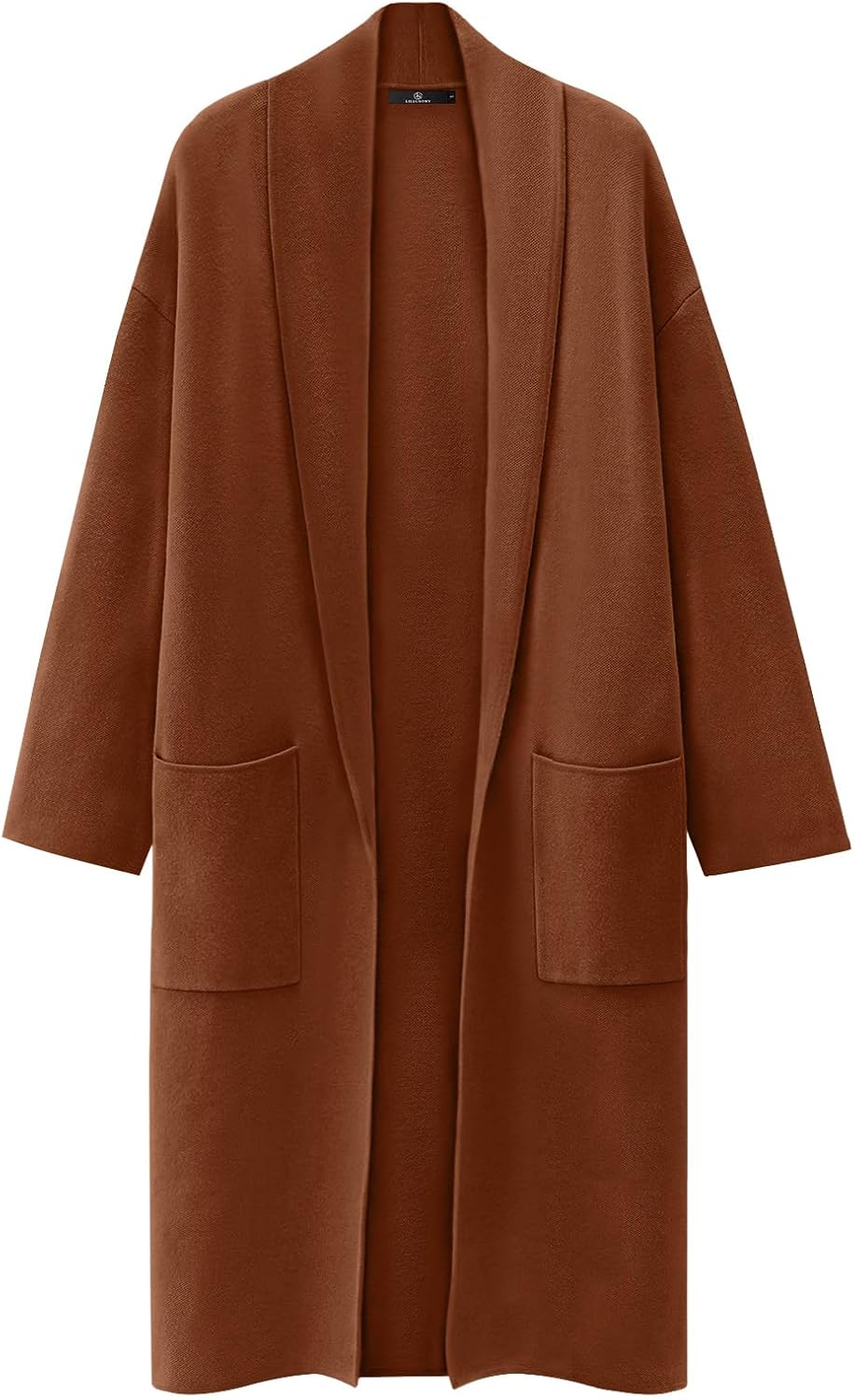 LILLUSORY Women's Oversized Long Cardigan Sweaters 2024 Fall Trendy Coatigan Jac...