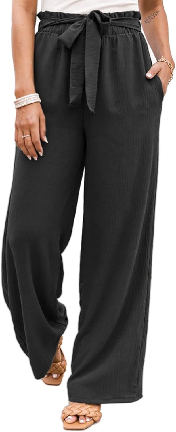 NIMIN Wide Leg Pants for Women High Waisted Business Casual Pants Work Pants Loo...