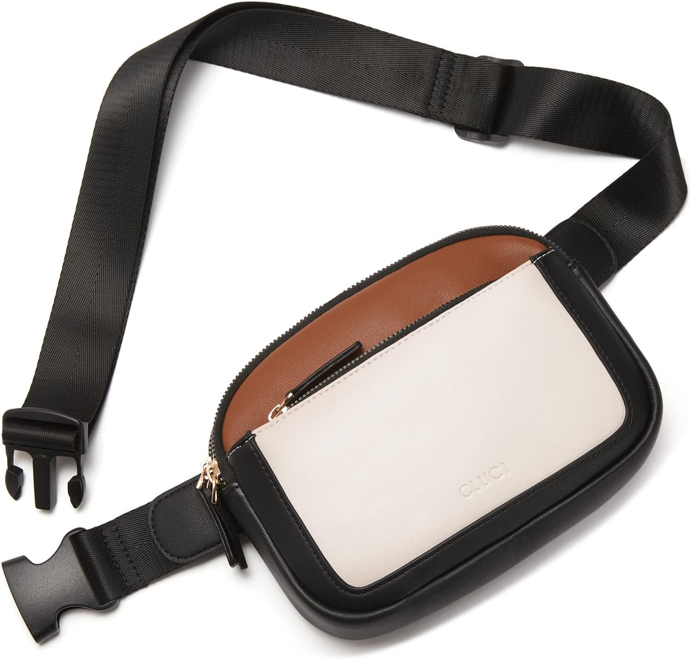 CLUCI Belt Bag for Women, Mini Everywhere Crossbody Waist Bag Adjustable Strap,...
