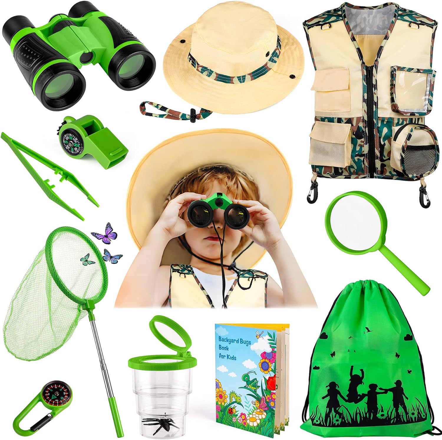 INNOCHEER Kids Explorer Kit, Special Adventure Kit for Toddler Activities, Innov...