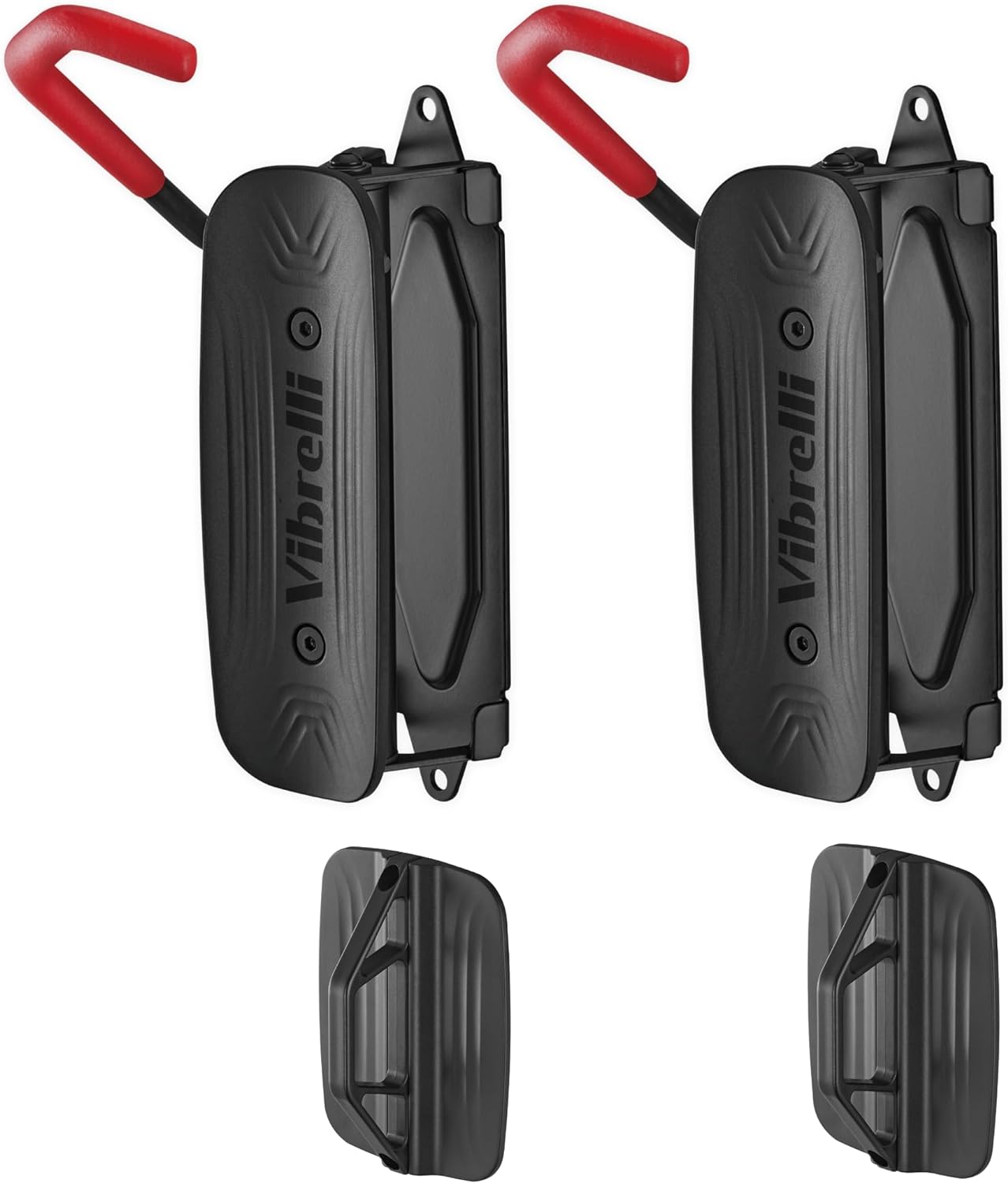 Vibrelli Swivel Bike Wall Mount - Vertical Bike Rack Garage - Bike Hangers for G...