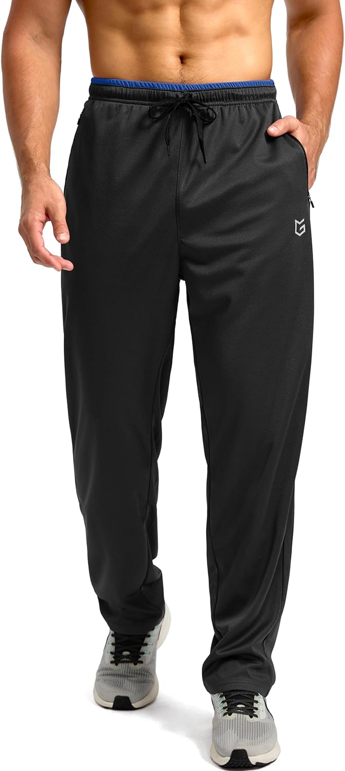 G Gradual Men's Sweatpants, Special Workout Pants with Zip Pockets, Innovative L...