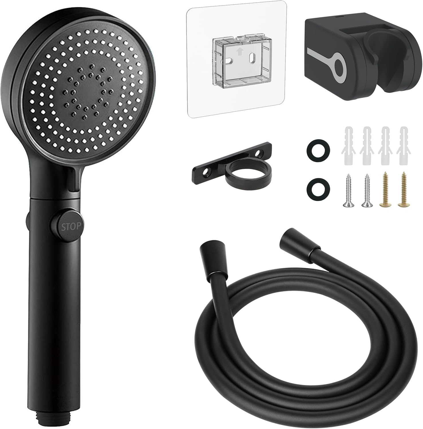 RV Shower Head with Hose, Special High Pressure Shower Head with Handheld On Off...