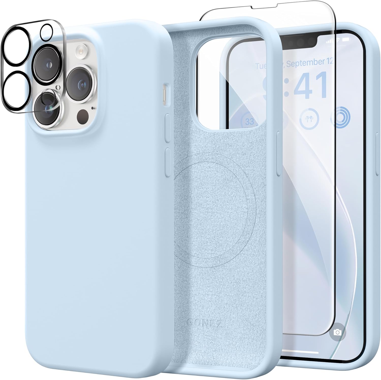 GONEZ Magnetic for iPhone 13 Pro Case, Special Case Compatible with MagSafe, Hig...