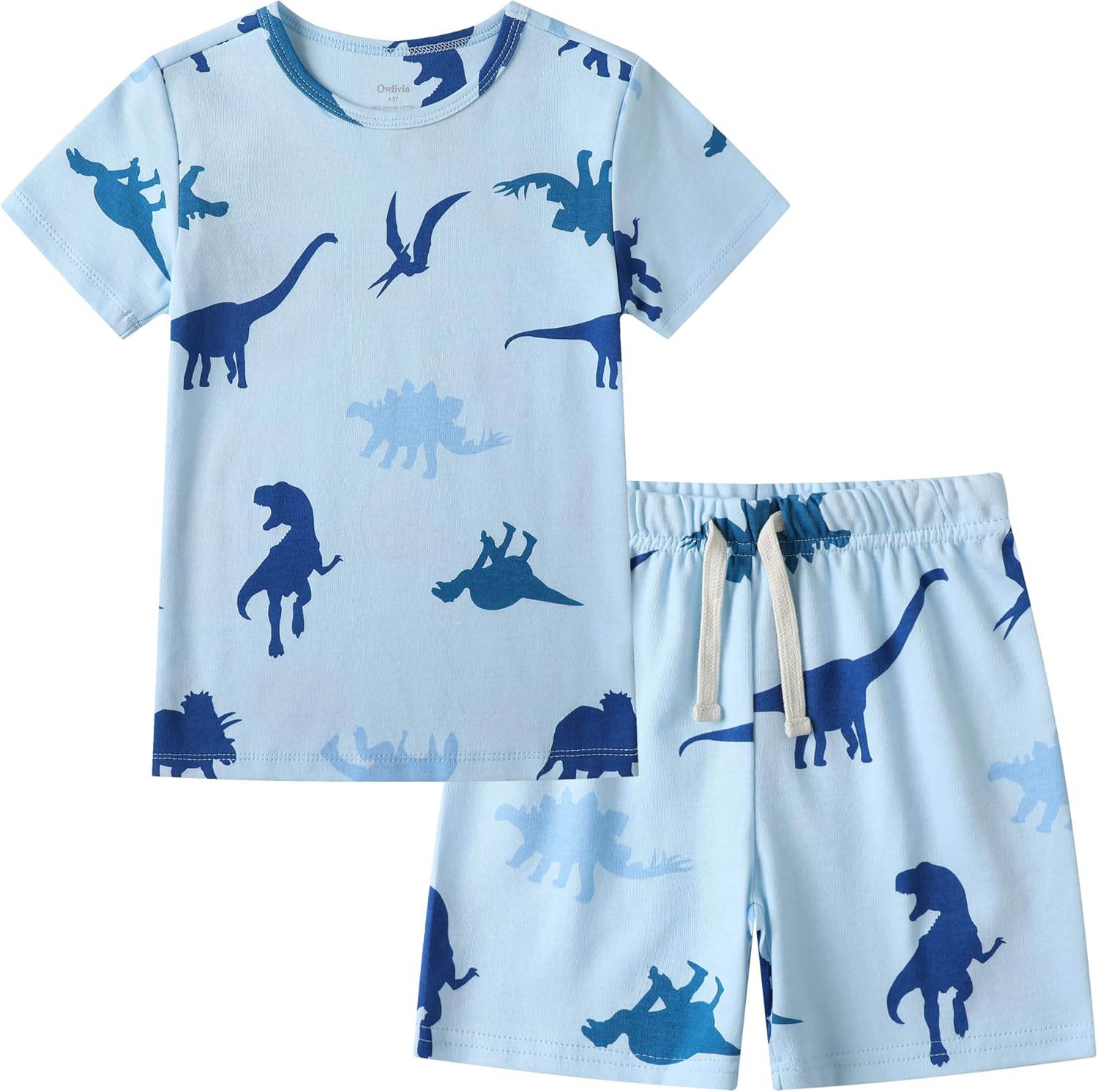 Owlivia 100% Organic Cotton Pajama Sets, Special Sleepwear for Toddler Boys and...