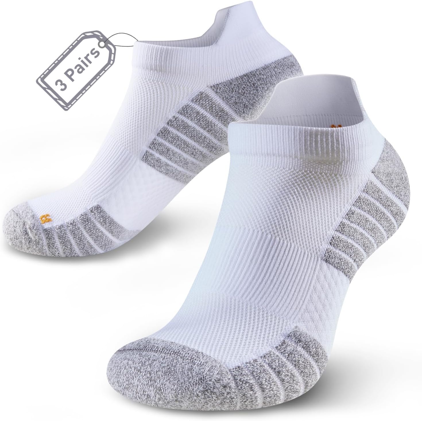 HUEGLO 3 Pairs Neuropathy Compression Socks For Women Men Neuro Socks Ankle Trai...
