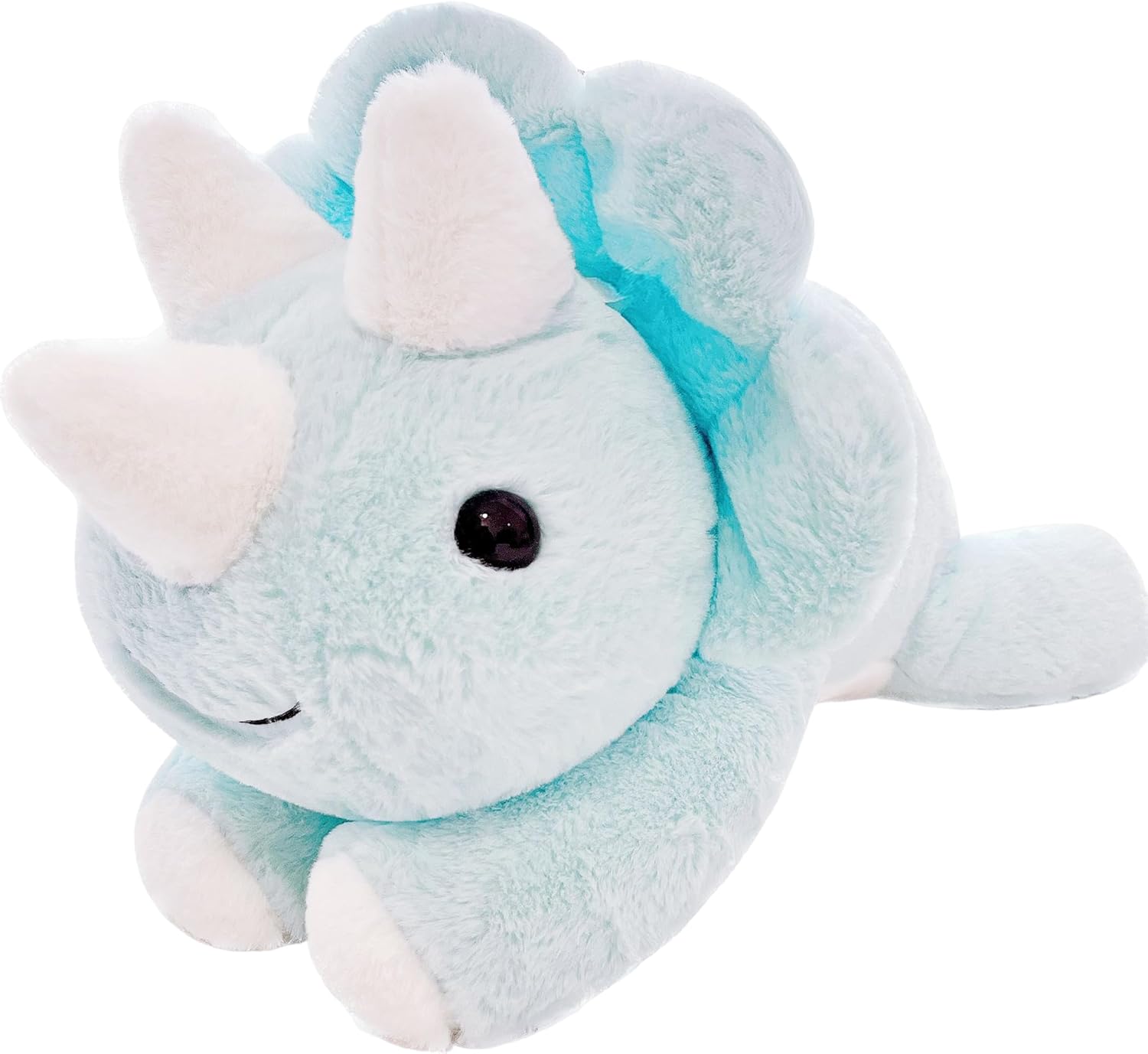 Uoozii 24" Blue Dinosaur Stuffed Animals, Special Weighted Plush with 5 Pounds o...