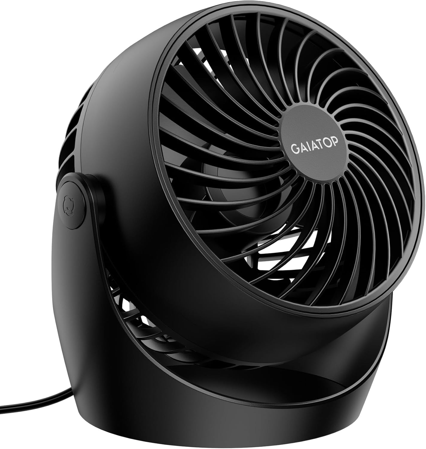 Gaiatop Air Circulator Fan, Portable Desk Fan Table Fan Dorm Fan, 5-Inch Small F...