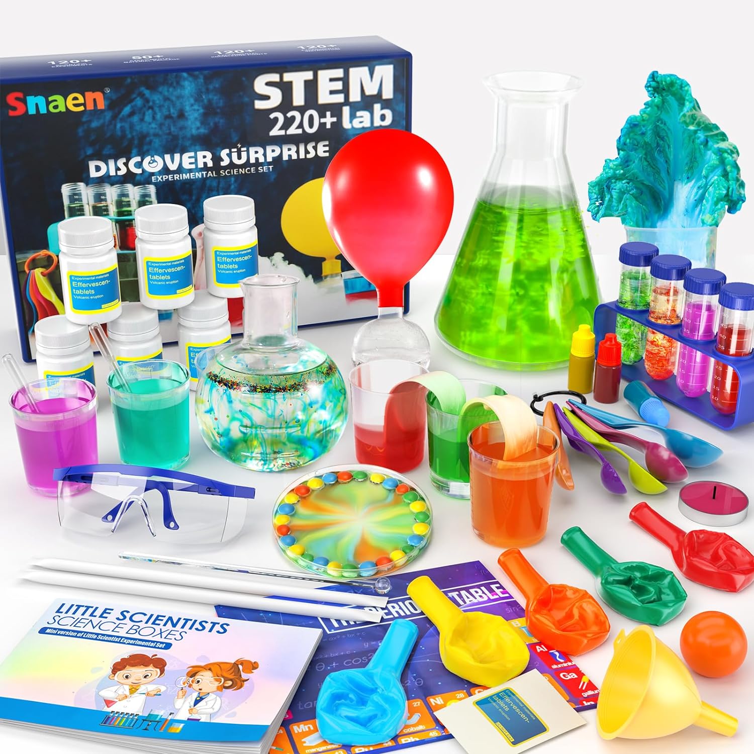 SNAEN 120+ Lab Experiments Science Kits for Kids, STEM Educational Learning Scie...