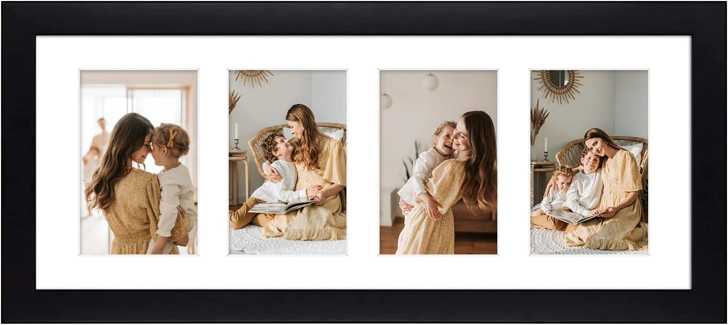 Golden State Art Photo Frame, Special 8x20 Picture Frame with Real Wood Molding,...