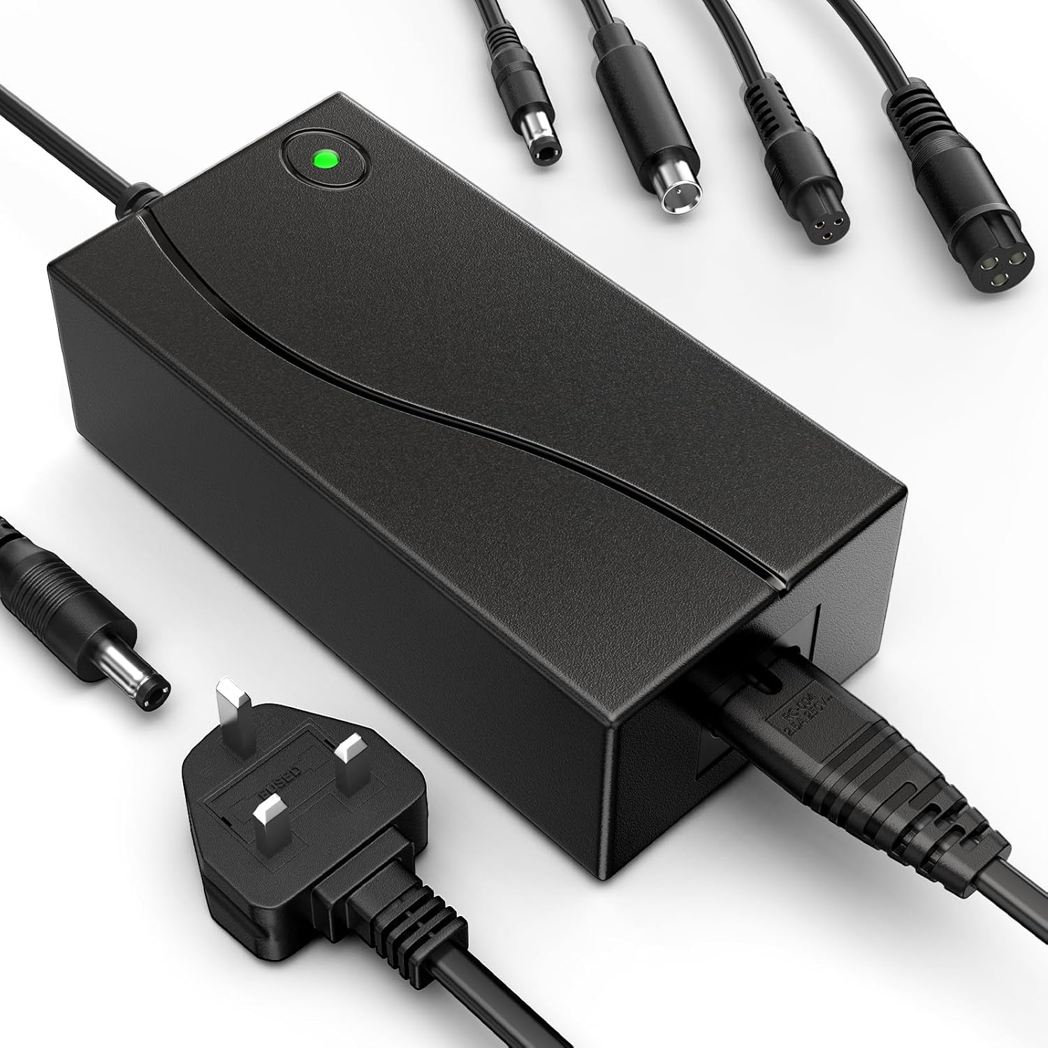Electric Scooter Charger for Xiaomi M365 pro/Ninebot, 42V 2A Hoverboard Charger...