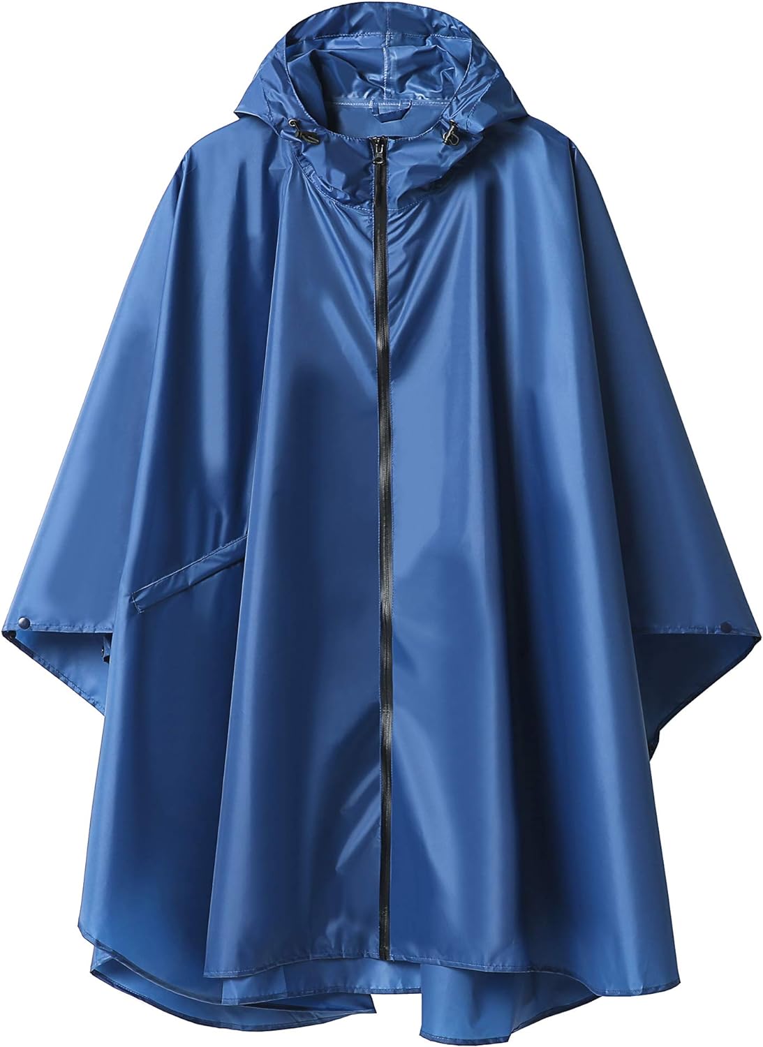 SaphiRose Unisex Rain Poncho Raincoat Hooded for Adults Women with Pockets One S...