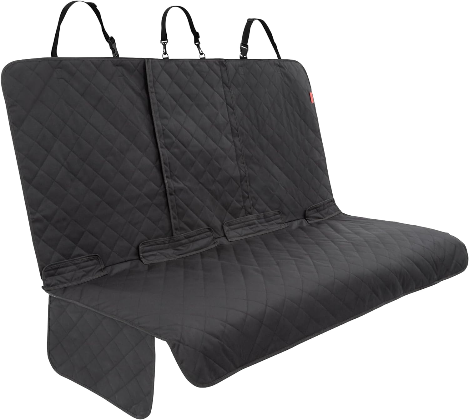 Lusso Gear Dog Car Seat Cover for Back Seat - 100% Waterproof - Full Protection...