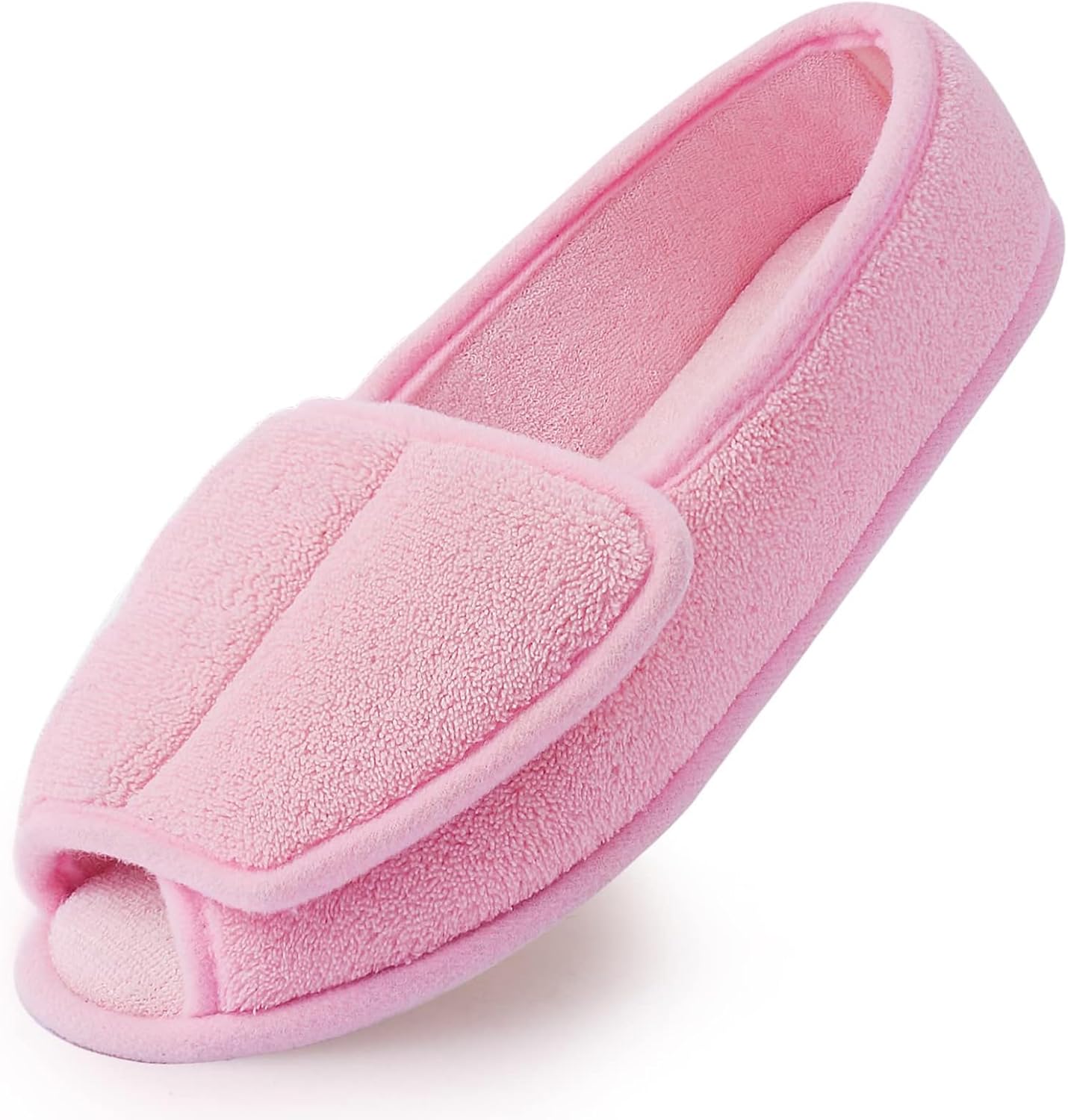 Git-up Diabetic Slippers for Women Memory Foam Arthritis Edema Adjustable Open T...