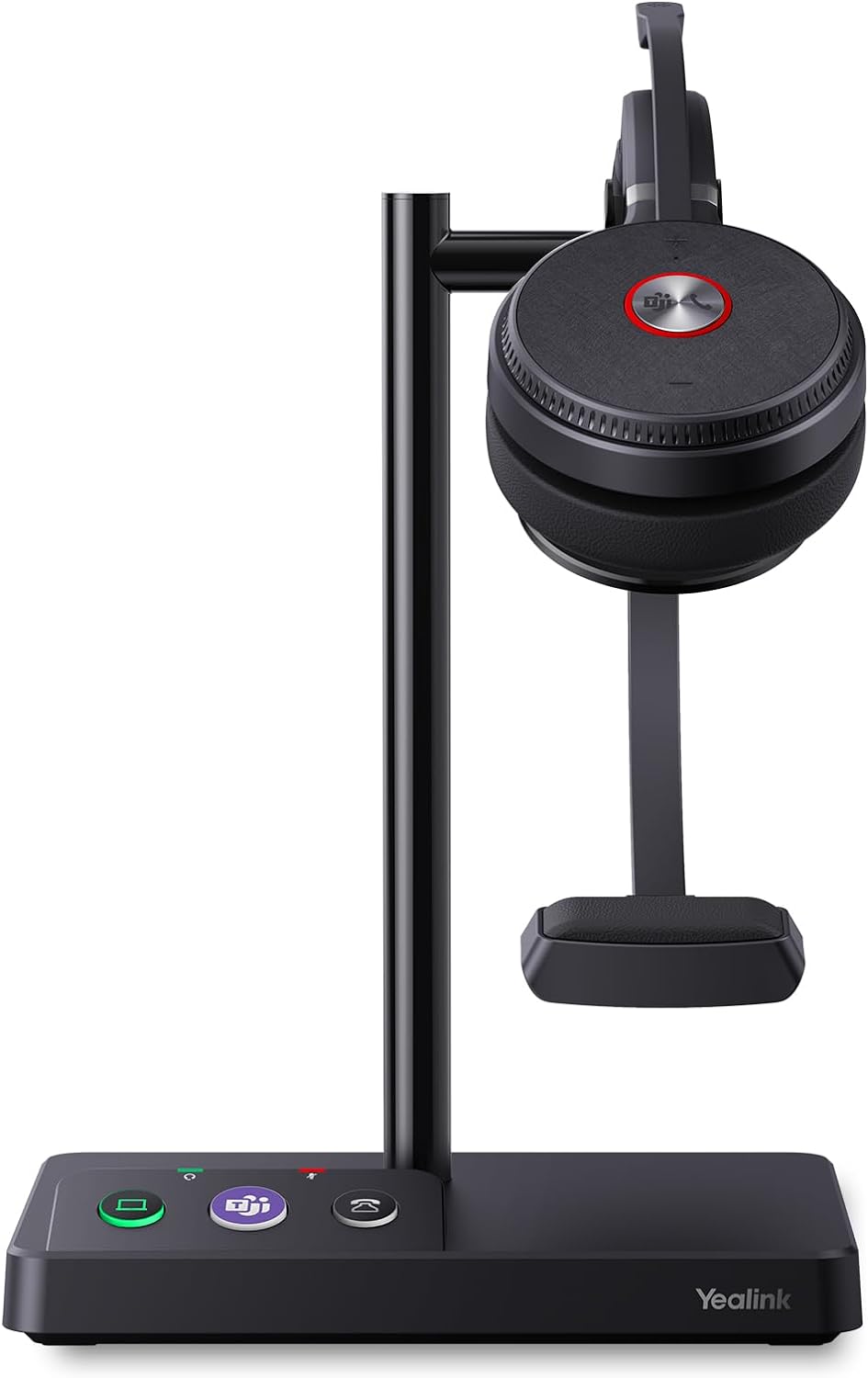 Yealink WH62 Mono Wireless DECT Headset, Teams Certified, Single Ear Office Head...