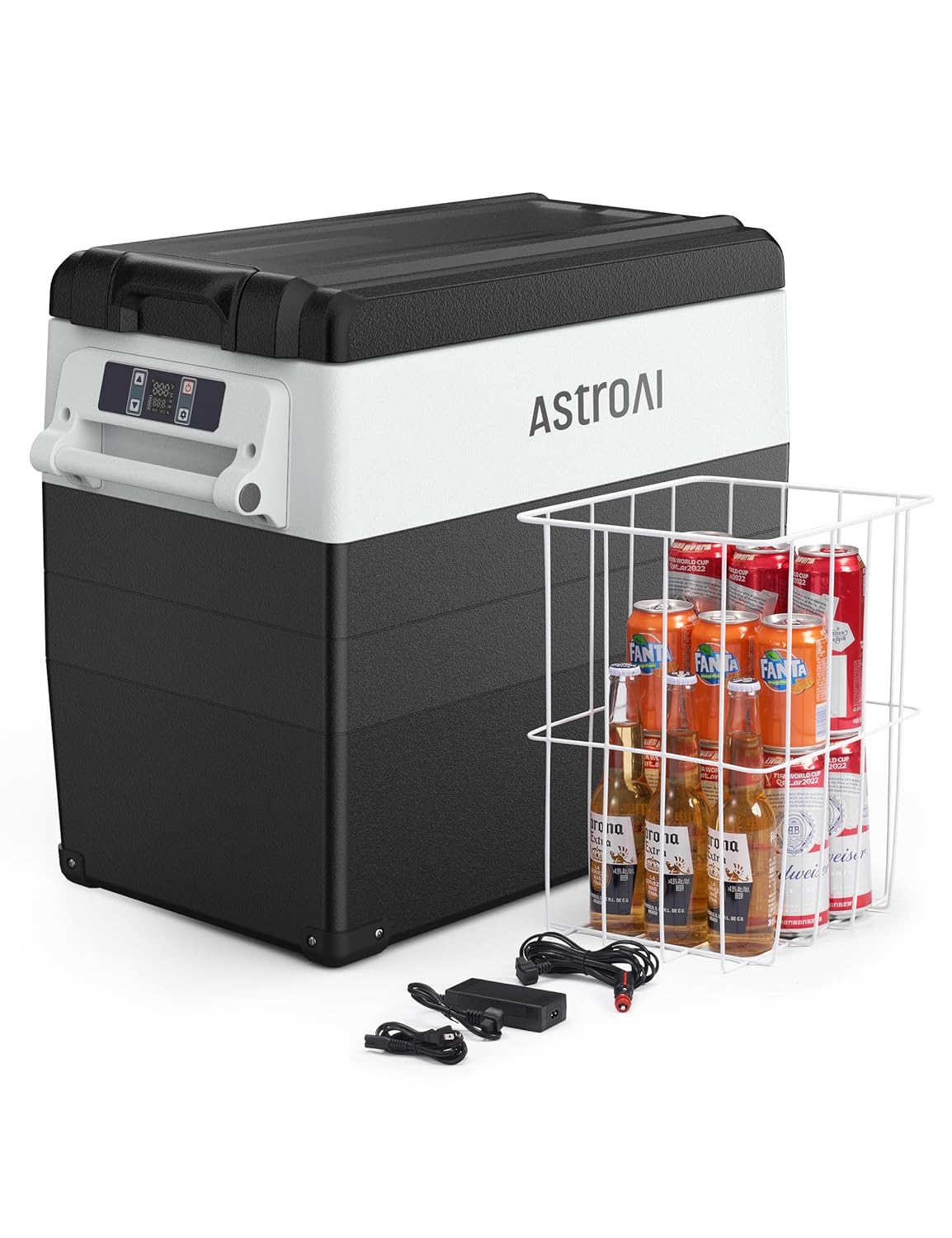 AstroAI 12 Volt Car Refrigerator, 58 Quarts(55L) P...