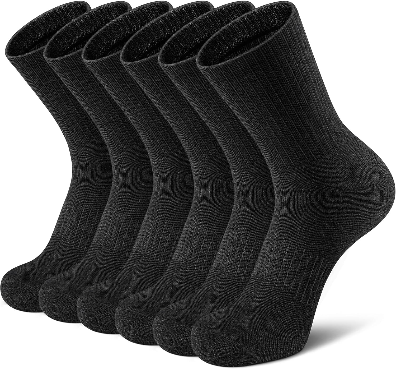 Airacker Athletic Socks Sport Running Calf Socks Performance Cushioned Breathabl...