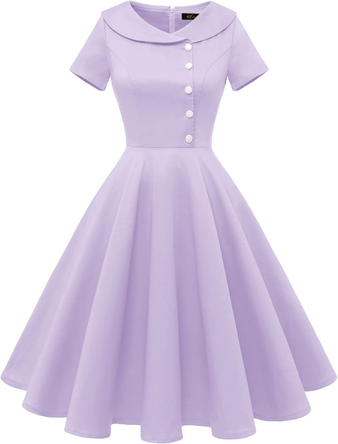 Wedtrend Women's Dress, Special 1950s Vintage Audrey Hepburn Style Cocktail Swin...