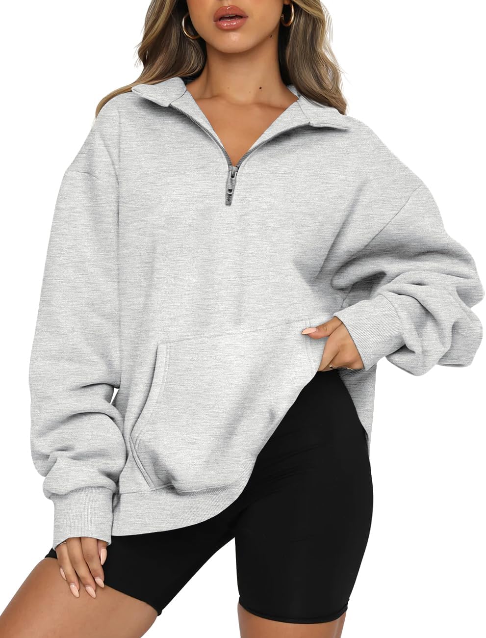 Trendy Queen Zip Up Hoodie, Special Oversized Sweatshirt for Preppy Clothes, Inn...