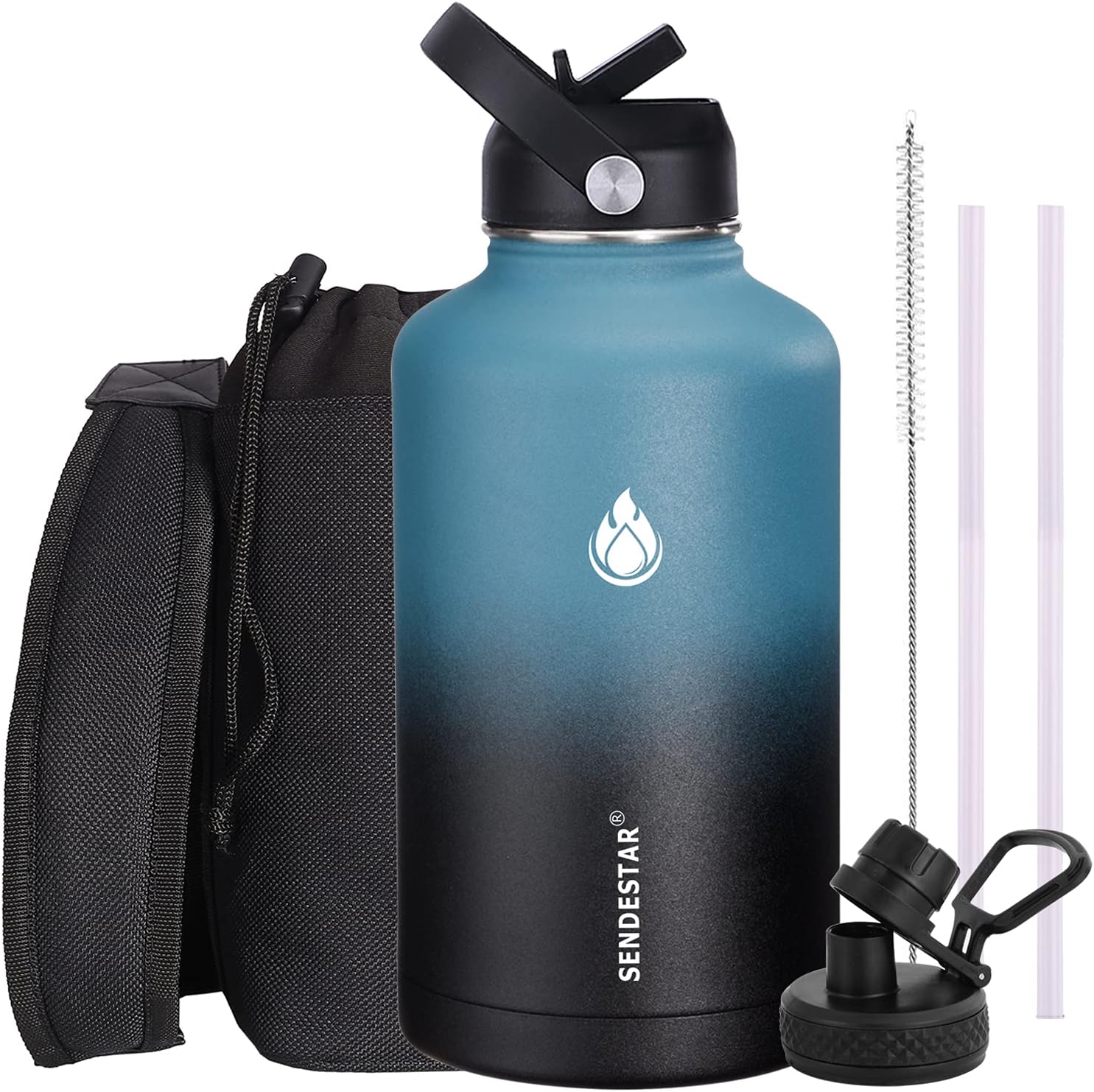SENDESTAR Water Bottle, Special Double Wall Vacuum Insulated Water Bottle, Innov...