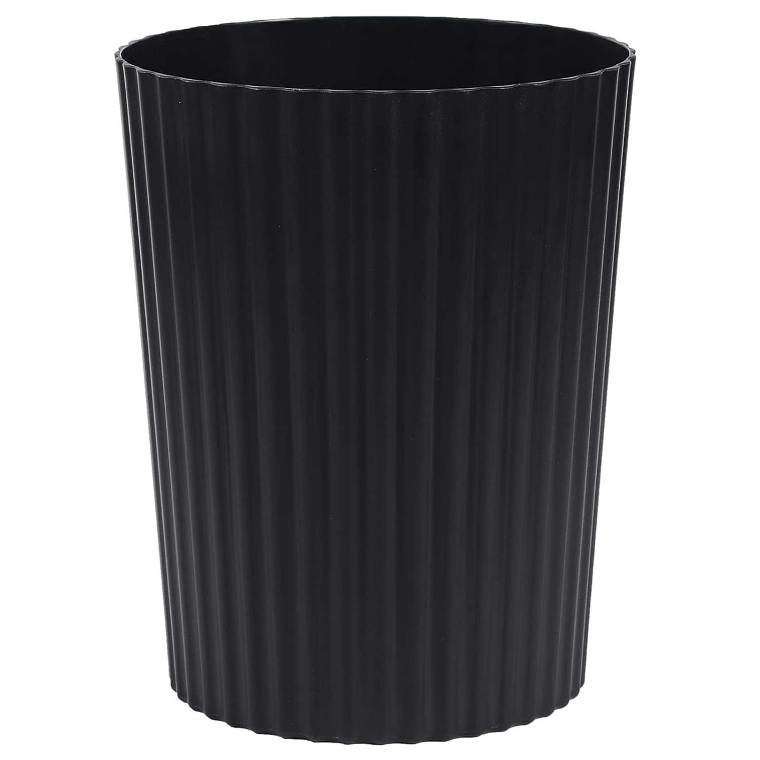 JiatuA Small Trash Can Plastic Wastebasket Round G...