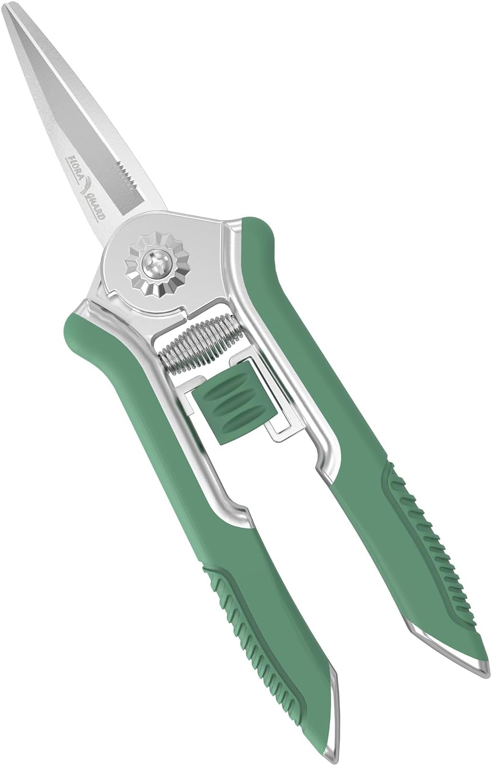 FLORA GUARD Micro-Tip Pruning Snip, 6.5 Inch Secateurs with Soft-Touch Handle, P...