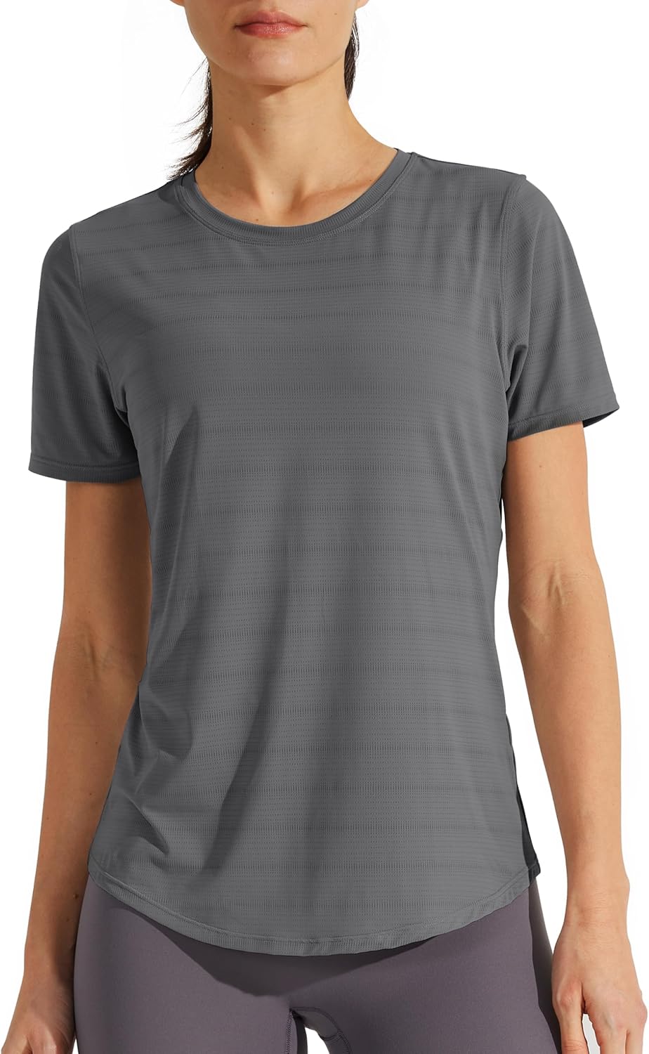 Women's Workout T Shirts, Special Athletic Tops for Gym, Innovative Quick Dry Ru...