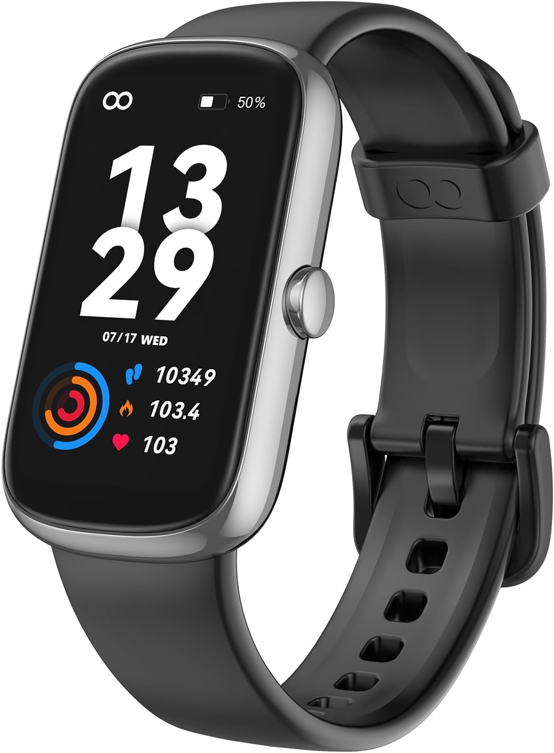 Fitness Tracker Watch with Heart Rate Blood Oxygen Sleep Monitor, IP68 Waterproo...
