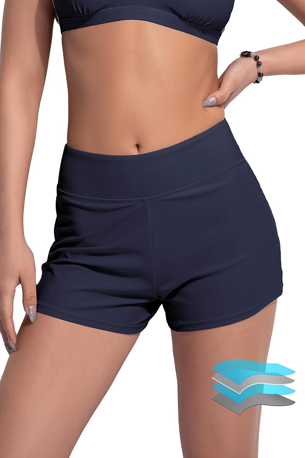 Beautikini Period Swimwear, Unique Menstrual Leakproof Swim Shorts, Special Quic...