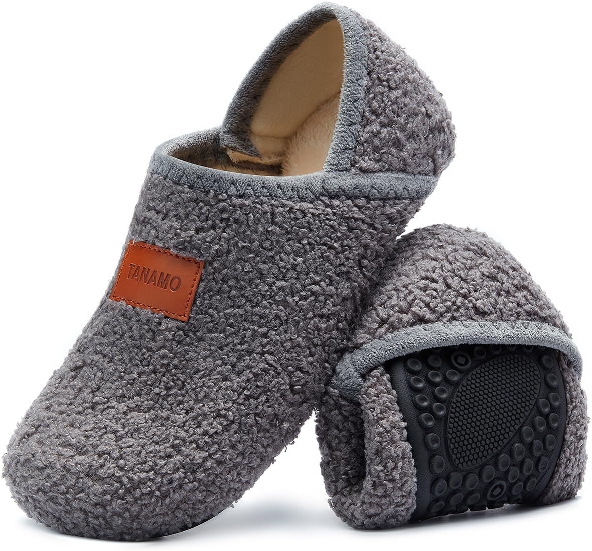 Tanamo House Slippers, Special Indoor Barefoot Slippers for Women and Men, Cozy...