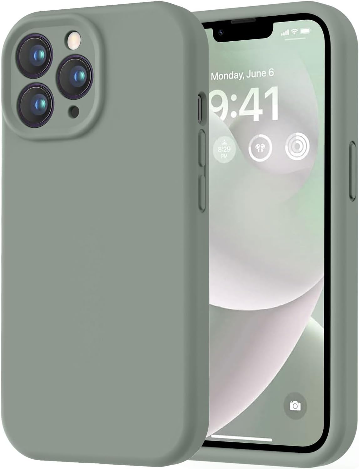 LOVE 3000 Designed for iPhone 13 Pro Max Case, Premium Silicone with [Soft Anti-...