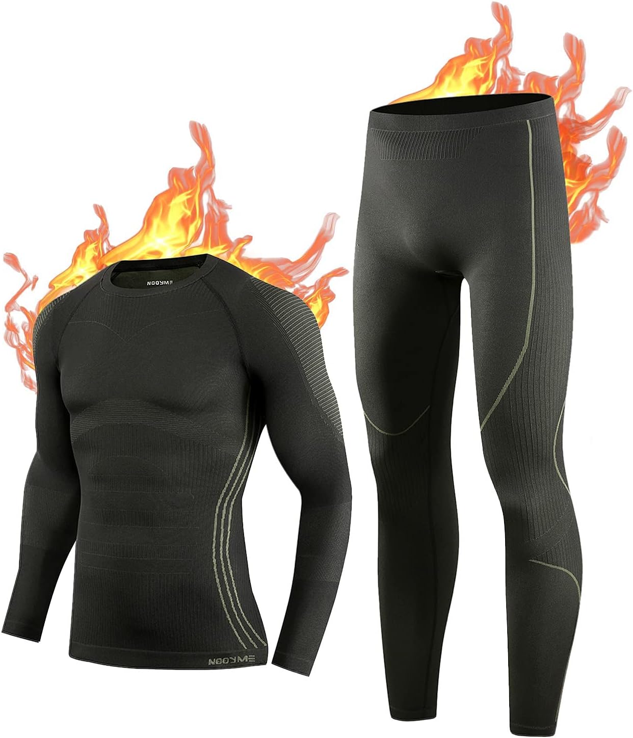 NOOYME Men's Thermal Underwear, Special Men's Thermals Long Johns, Innovative Co...