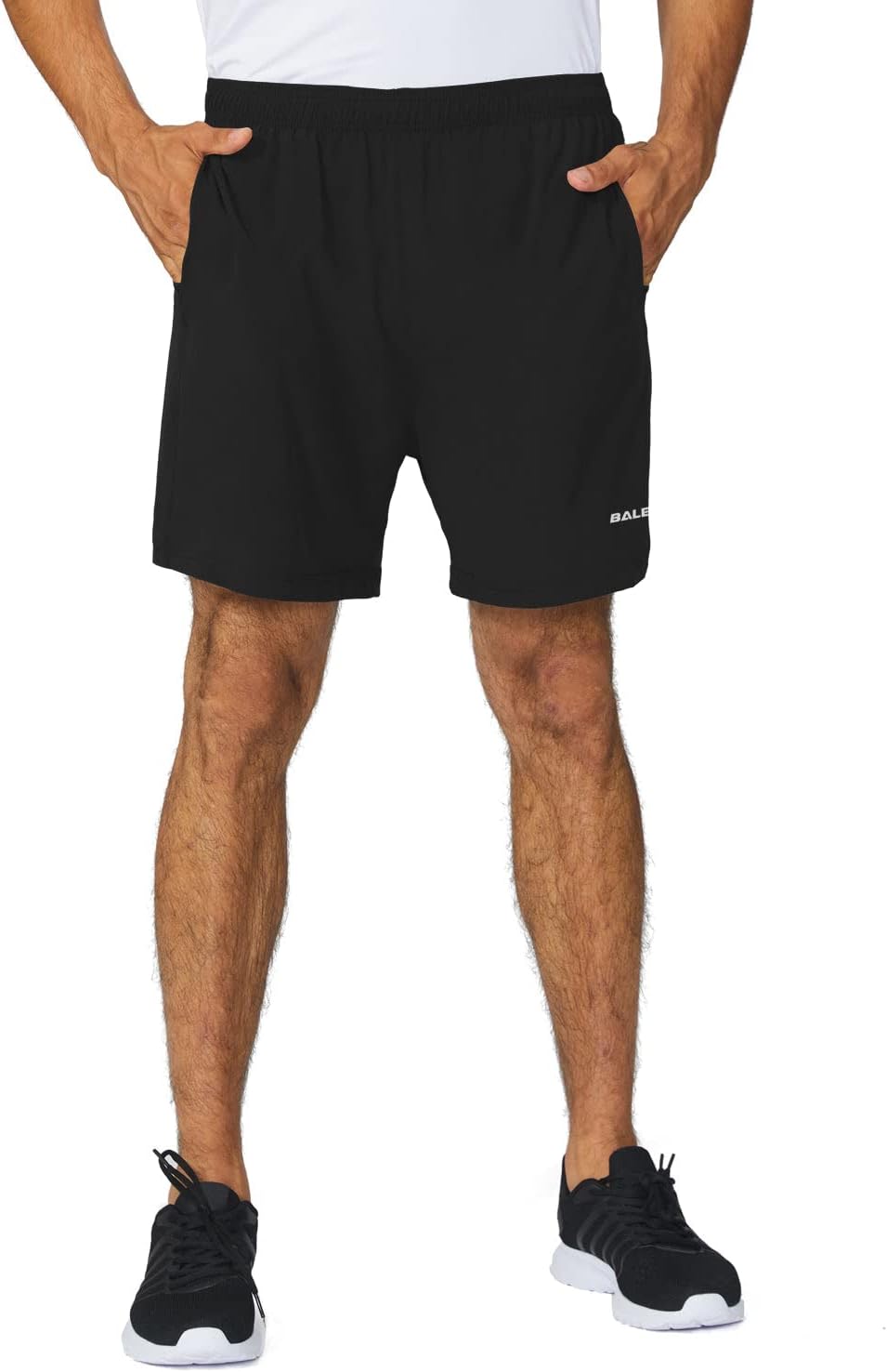 BALEAF Men's Running Athletic Shorts, Special 5" Workout Shorts, Innovative Ligh...