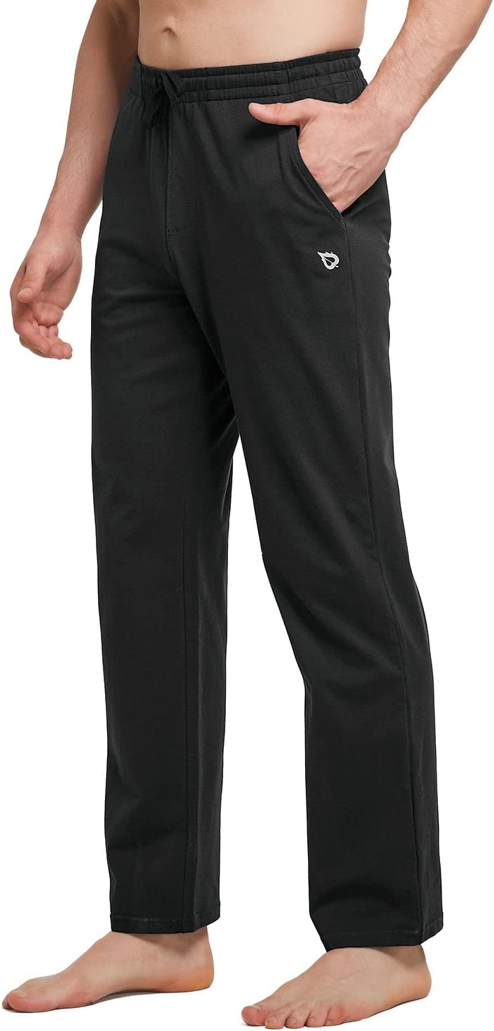 High-Quality BALEAF Men's Sweatpants, Special Casual Lounge Cotton Pajama, Innov...
