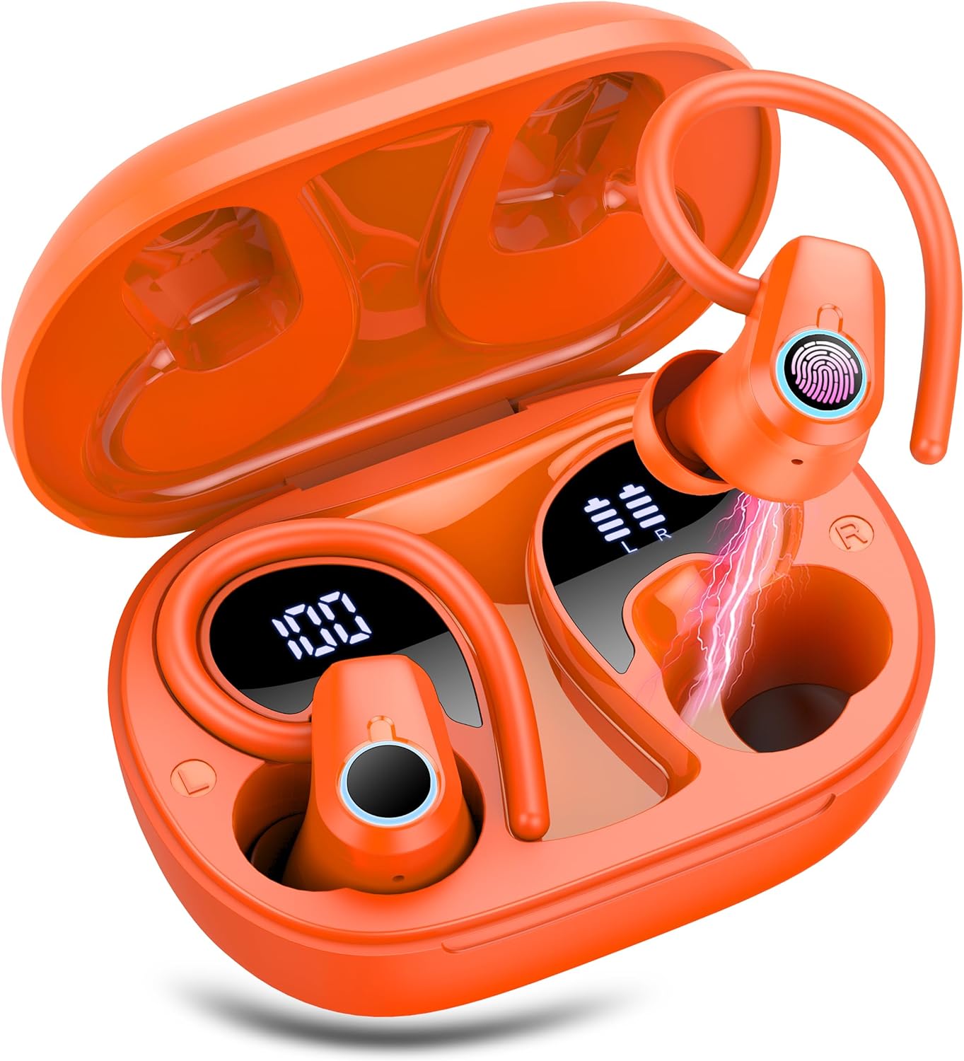 Wireless Earbuds, 2023 Wireless Earphones Bluetooth 5.3 Headphones Wireless, Ove...