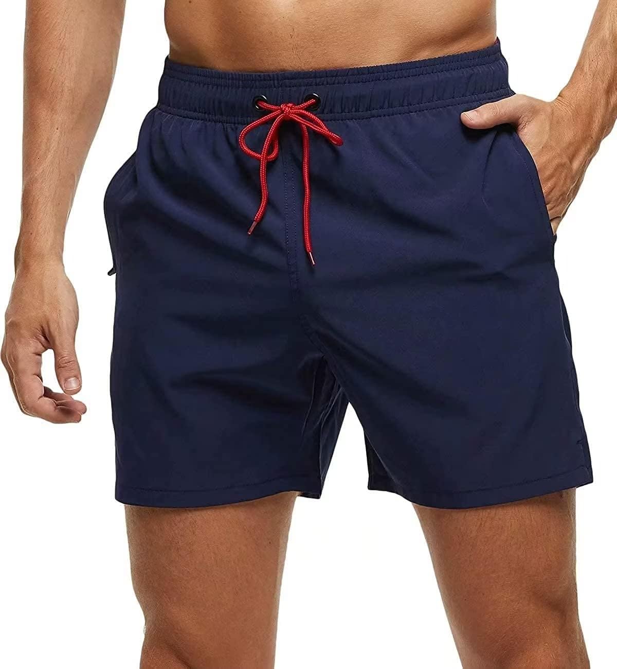 YuKaiChen Men's Swimming Trunks Quick Dry Beach Shorts Casual Running Gym Shorts...