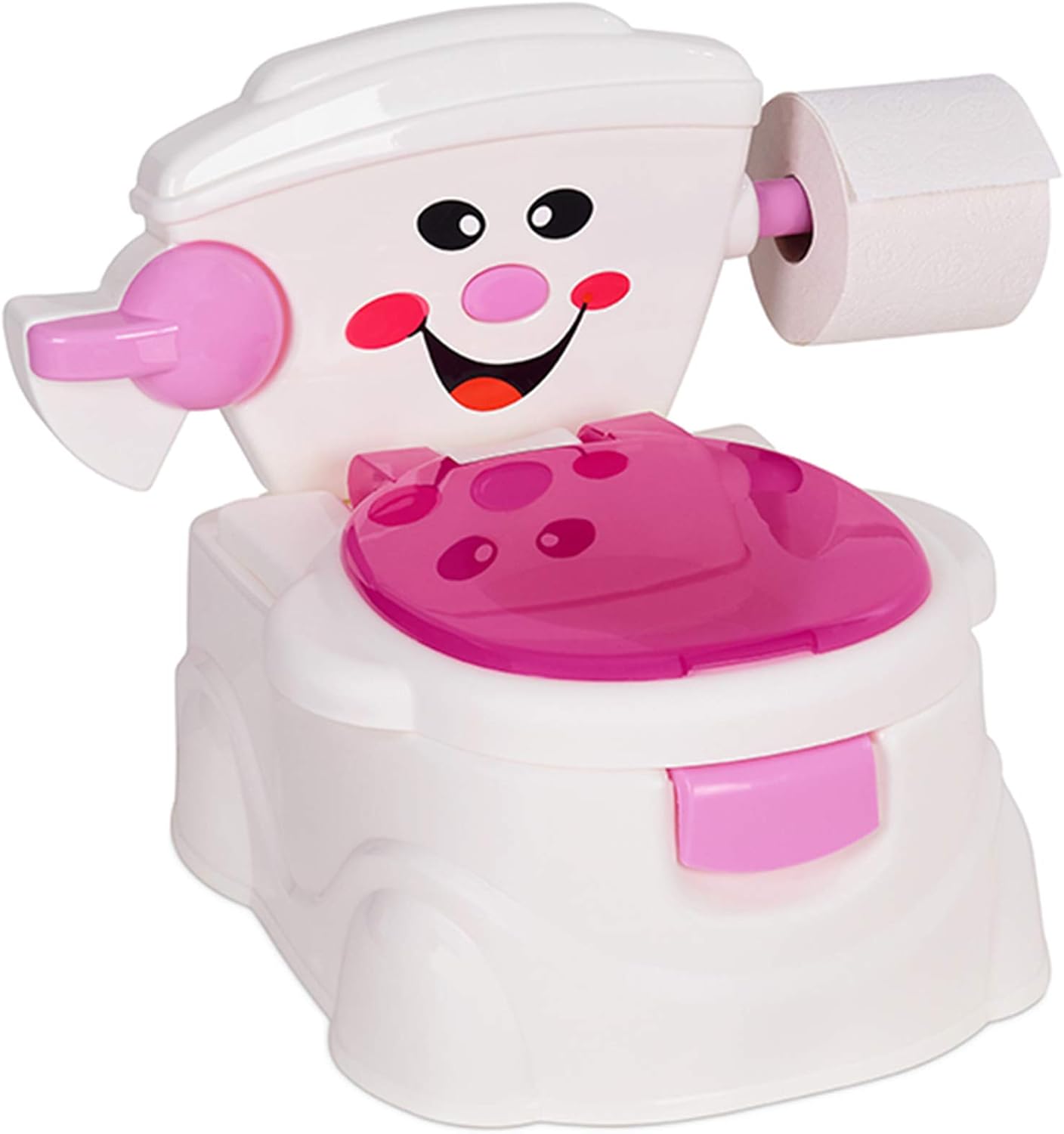 SA Products Kids Potty Training Toilet Seat with Splash Guard - Lightweight Port...