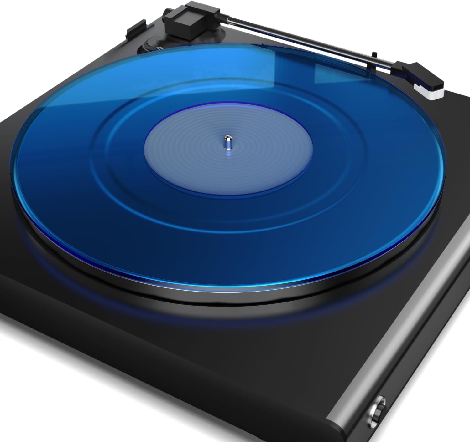 Turntable Mat, Unique Record Platter Slipmat: Acrylic Record Player Platter, Hig...