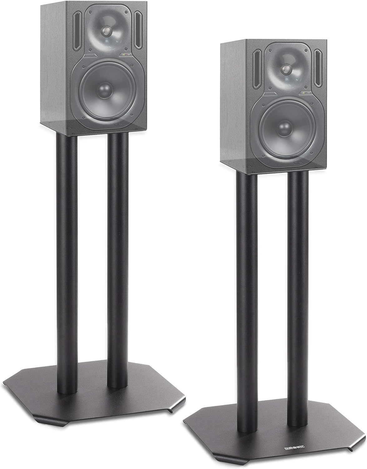 Duronic SPS1022/40 Speaker Stands, Special Speaker Stands with 40 cm Height, Uni...