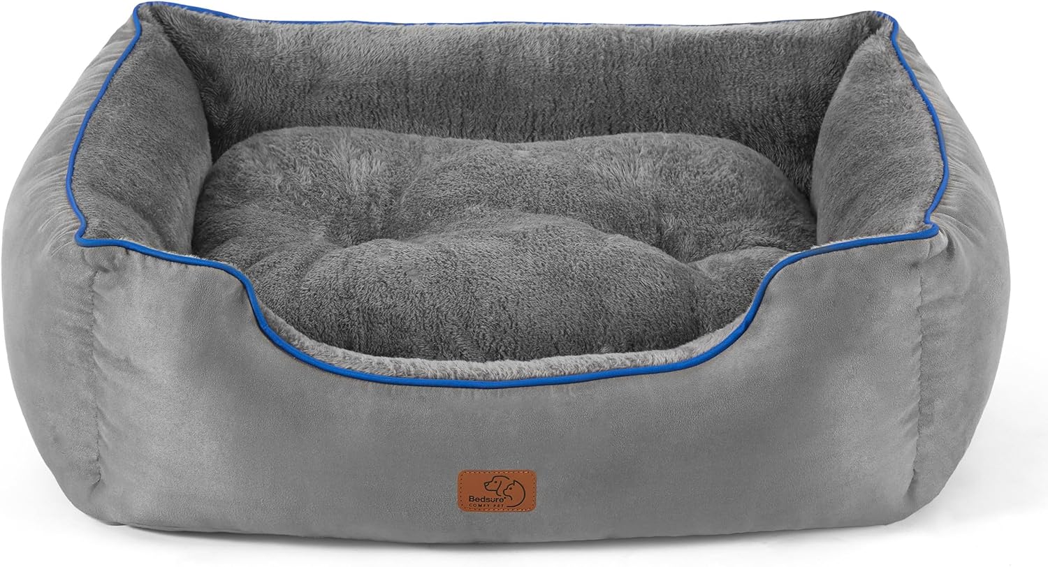 Bedsure Medium Dog Bed, Special Washable Indoor Puppy Bed for Medium and Large C...