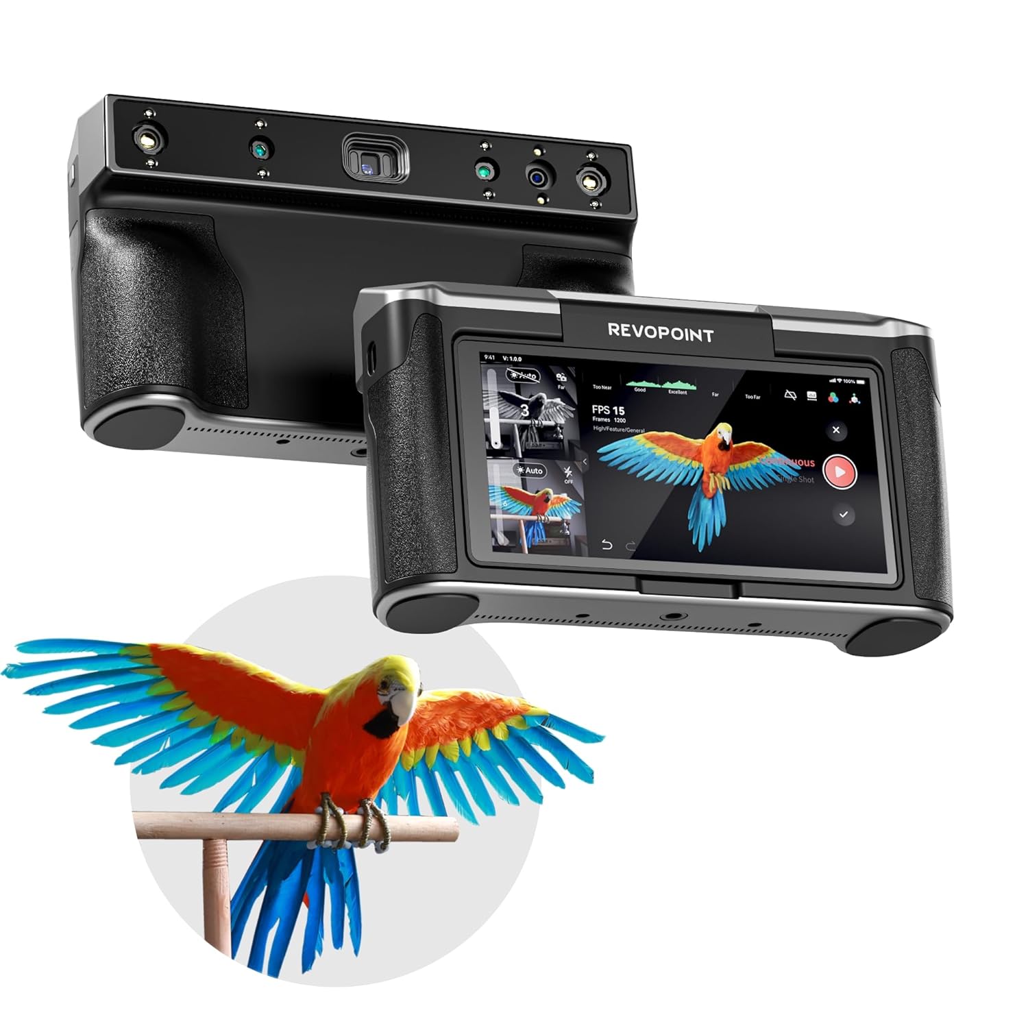 Revopoint MIRACO Pro 3D Scanner for 3D Printing Handheld,3D Printer Scanner Wire...