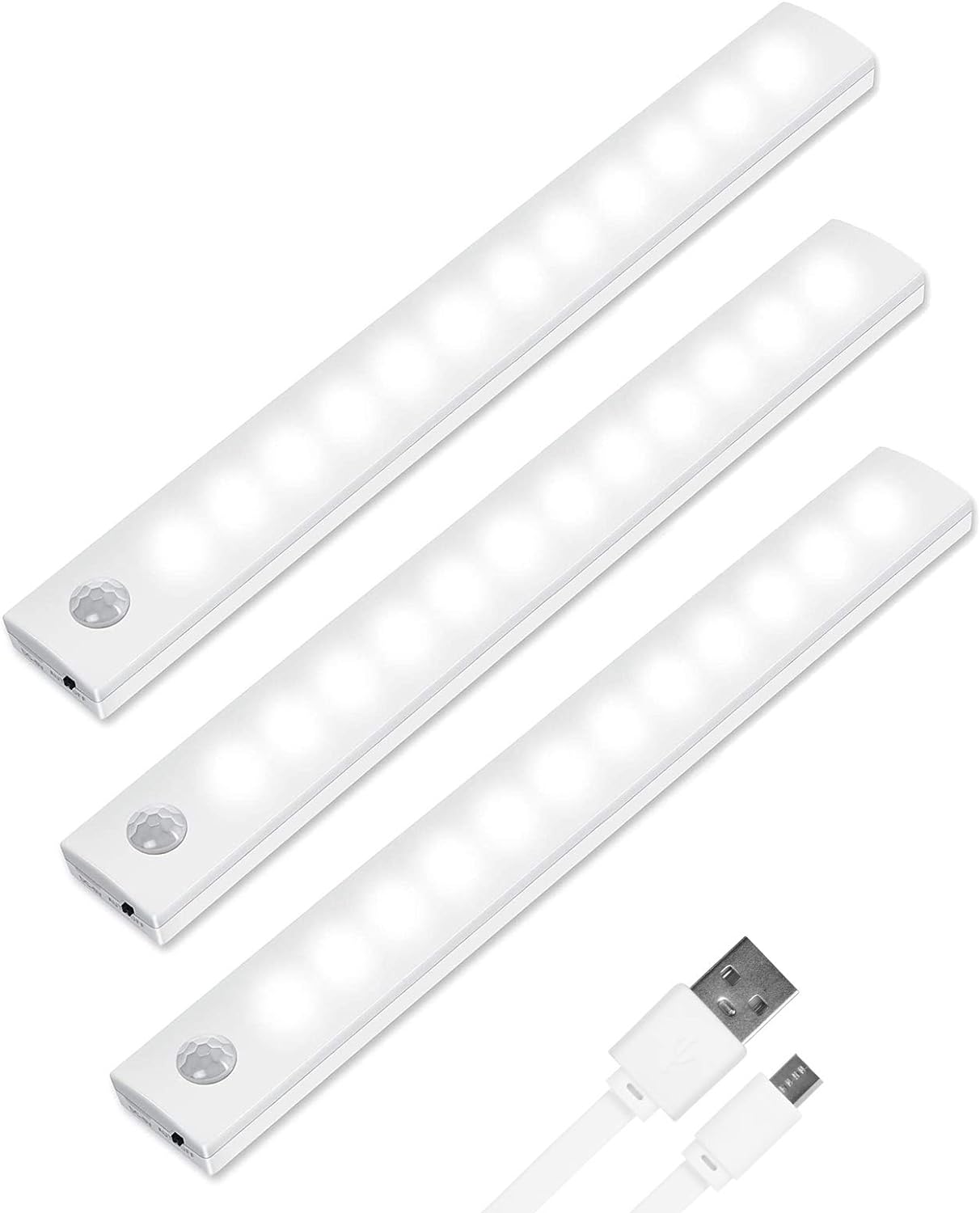 My Fav style Best Vicloon Motion Sensor Cabinet Lights, Special 3 Pack LED Cupbo...