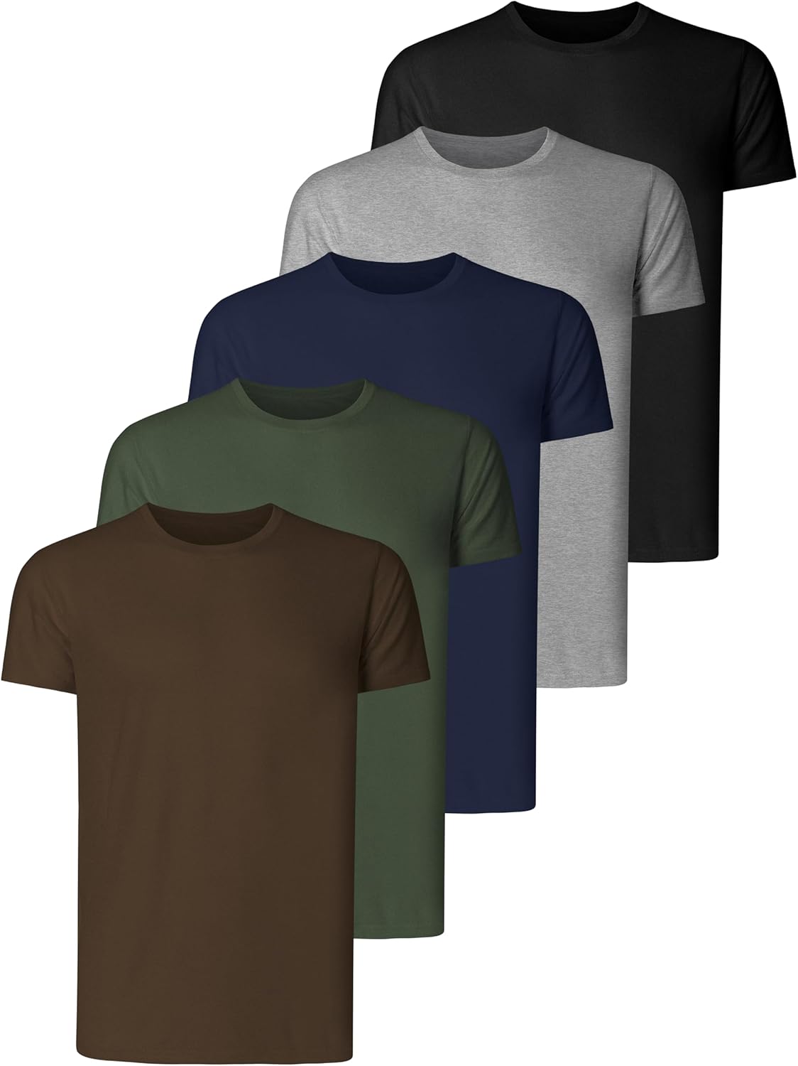 Teesmen Man Sports T Shirt, Special Gym Short Sleeve Running Plain Multi Crew Ne...