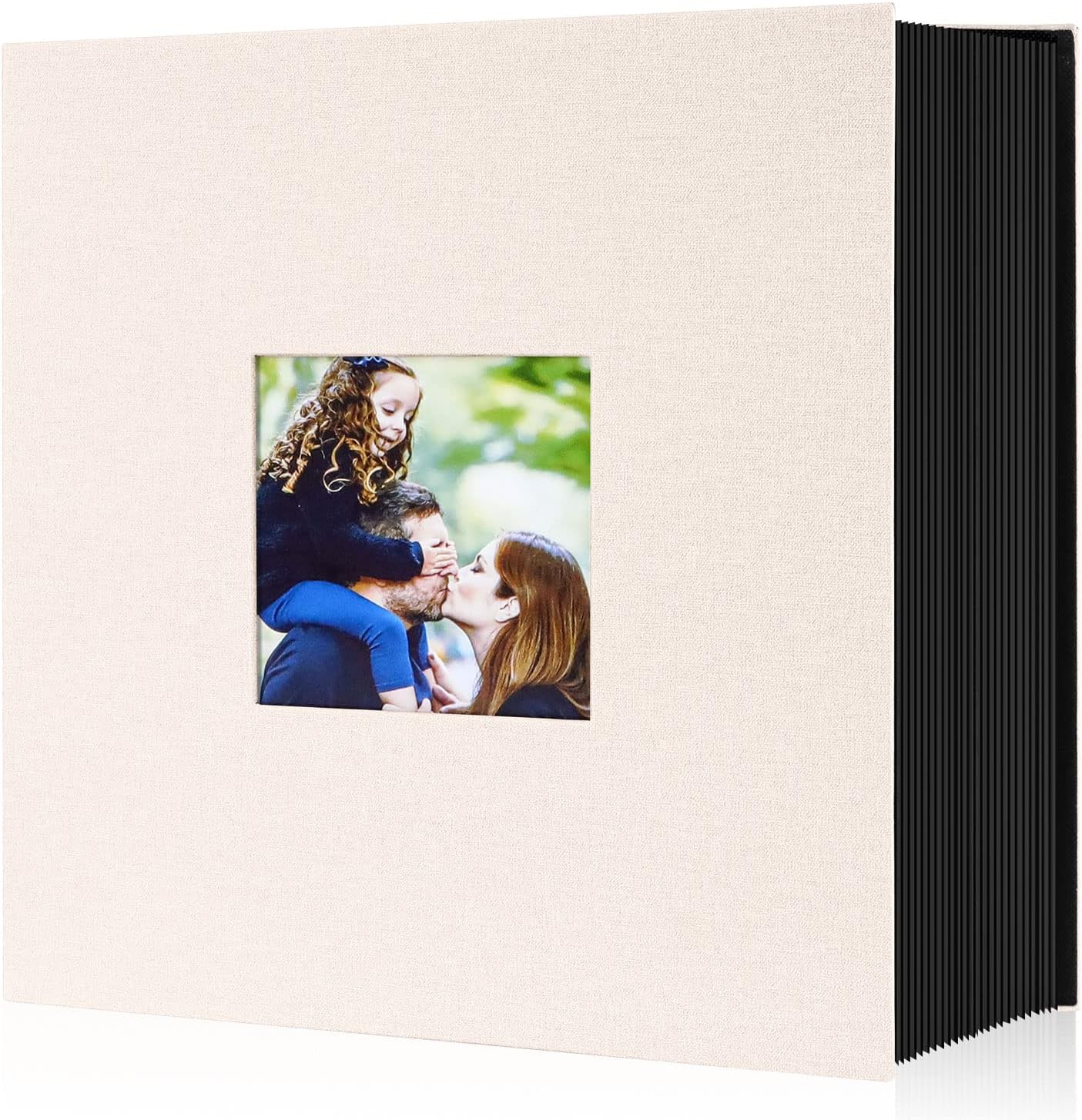 High-Quality Benjia Photo Album, Special Slip-in Photo Album with Linen Finish,...