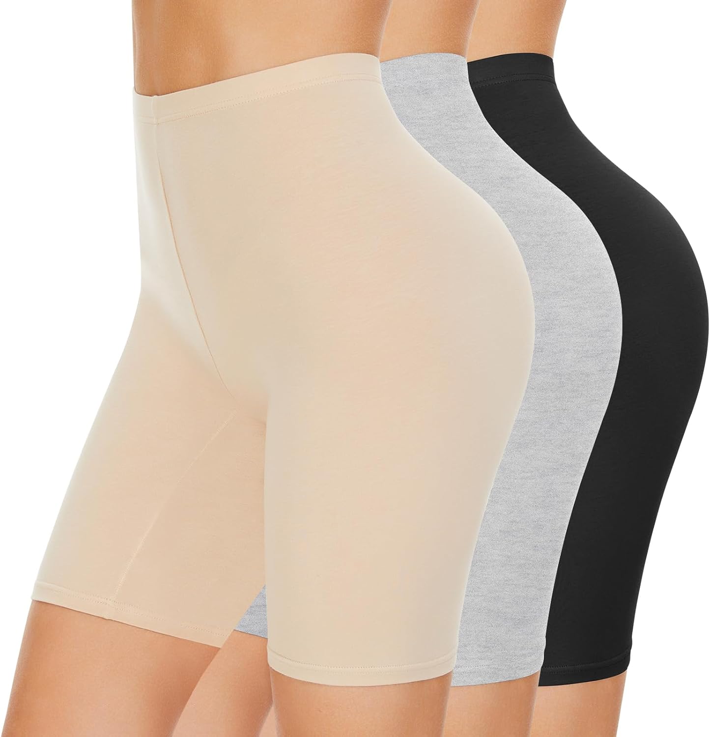 SIHOHAN Chub Rub Shorts Women Cotton Boxer Shorts Breathable Anti Chafe Shorts f...
