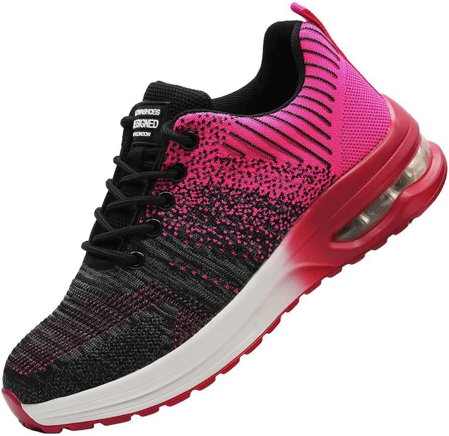Rona Shoes, Stylish Safety Shoes with Steel Toe Cap Trainers, Innovative Steel T...