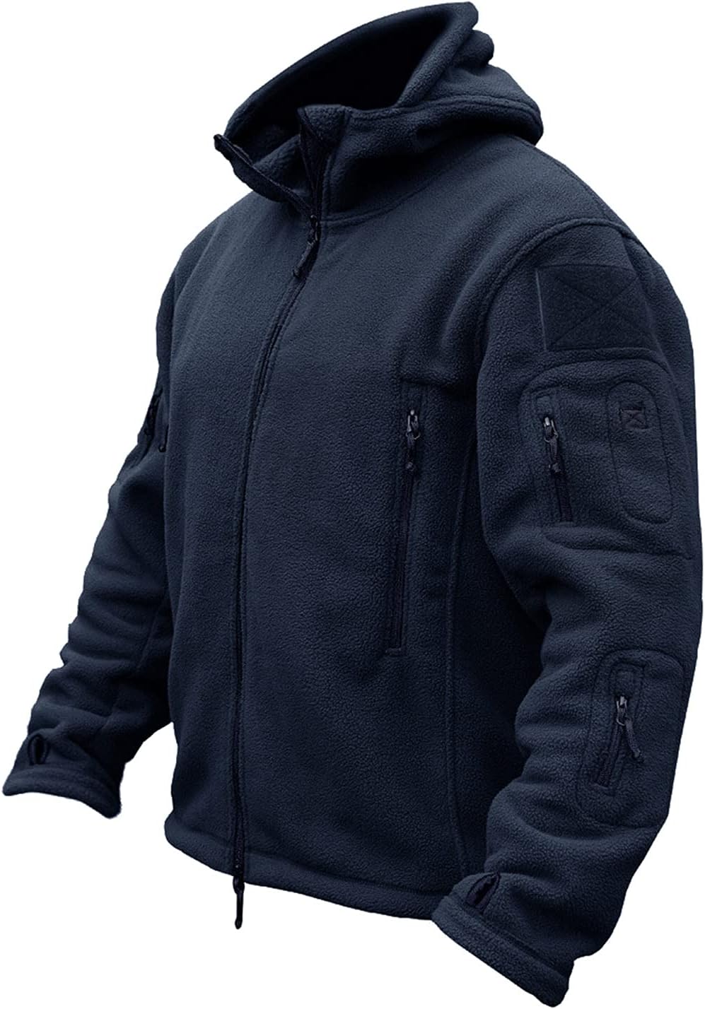 TACVASEN Windproof Jacket for Men's Military Fleece, Special Combat Jacket with...