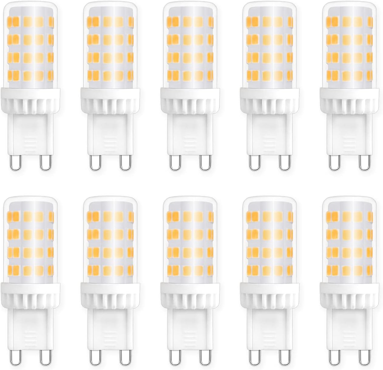 G9 LED Bulbs, 5W, Cool White 6000K, 450LM, Equivalent to 50W Halogen, AC 220V-24...