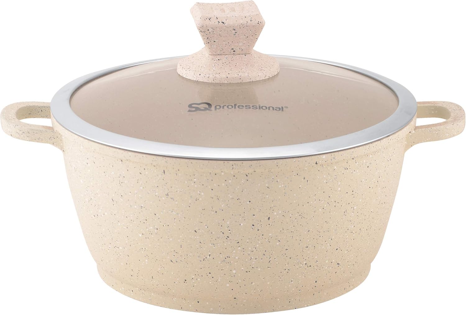 High-Quality SQ Professional NEA Marbell Die-Cast Aluminium Stockpot, Unique Sto...