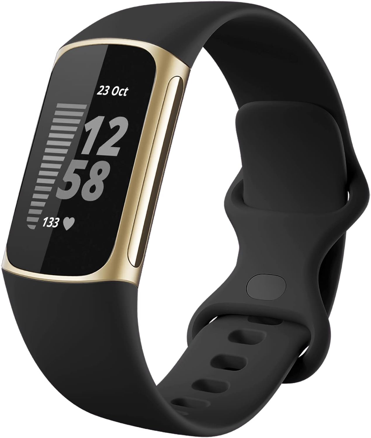 Dirrelo Straps Compatible with Fitbit Charge 5 Strap for Women and Men, Soft TPU...
